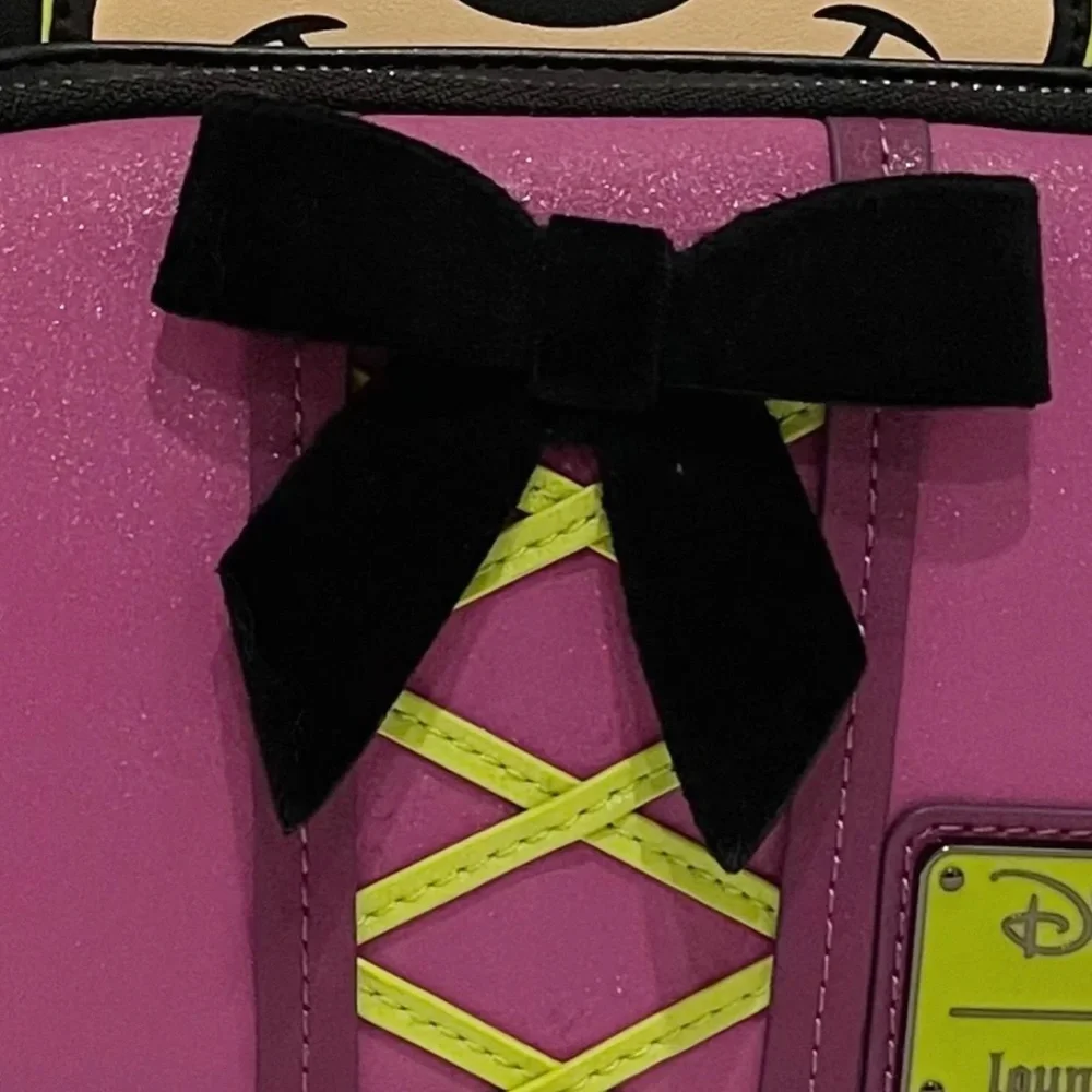 Loungefly Disney Wickedly Cute Witch Minnie Cosplay Gitd Mini Backpack - Picture 7 of 10